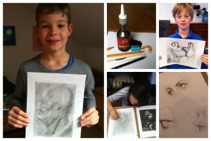 7-9y and 9+ kids drawing